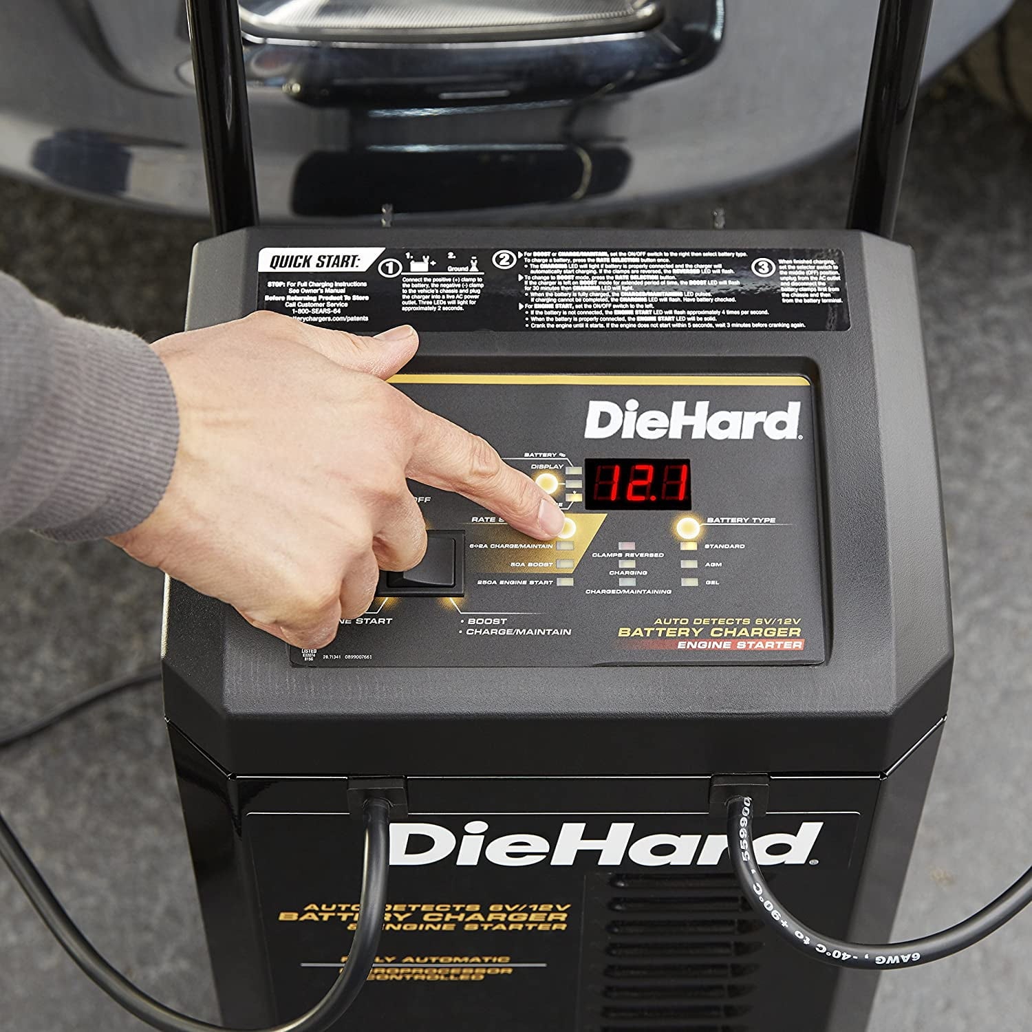 Diehard 71341 250 Amp Battery Charger & Engine Starter