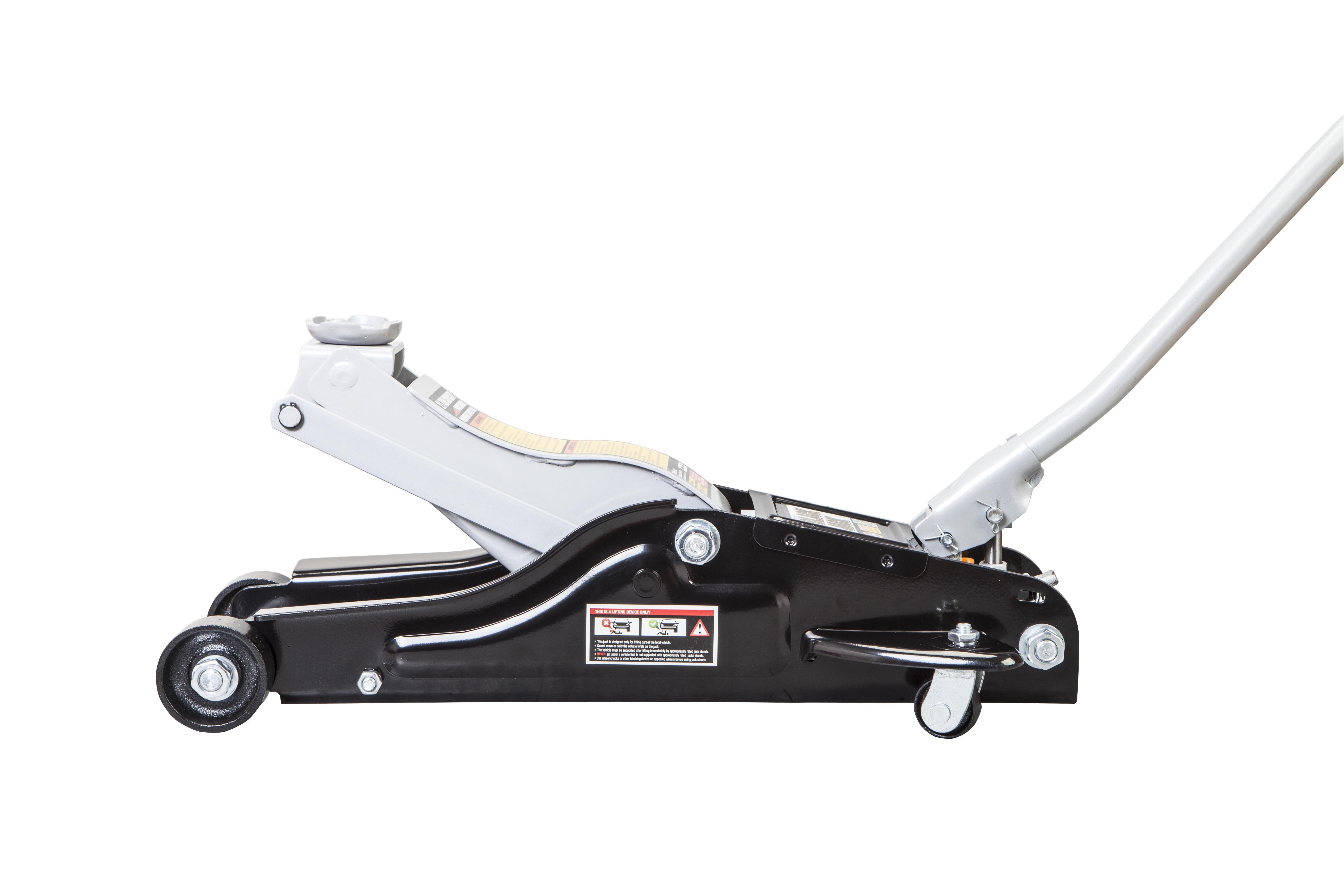 Black Jack 2.5 Ton Low Profile Floor Jack Black/Silver, T825010W