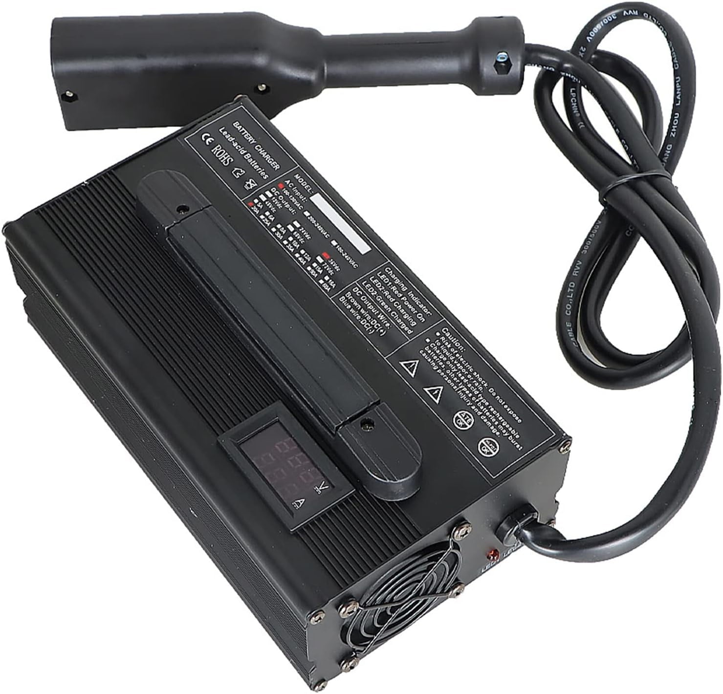 ALL-CARB Golf Carts Battery Charger For E-Z-GO TXT 1996-Up D-Plug 36Volt 20Amp