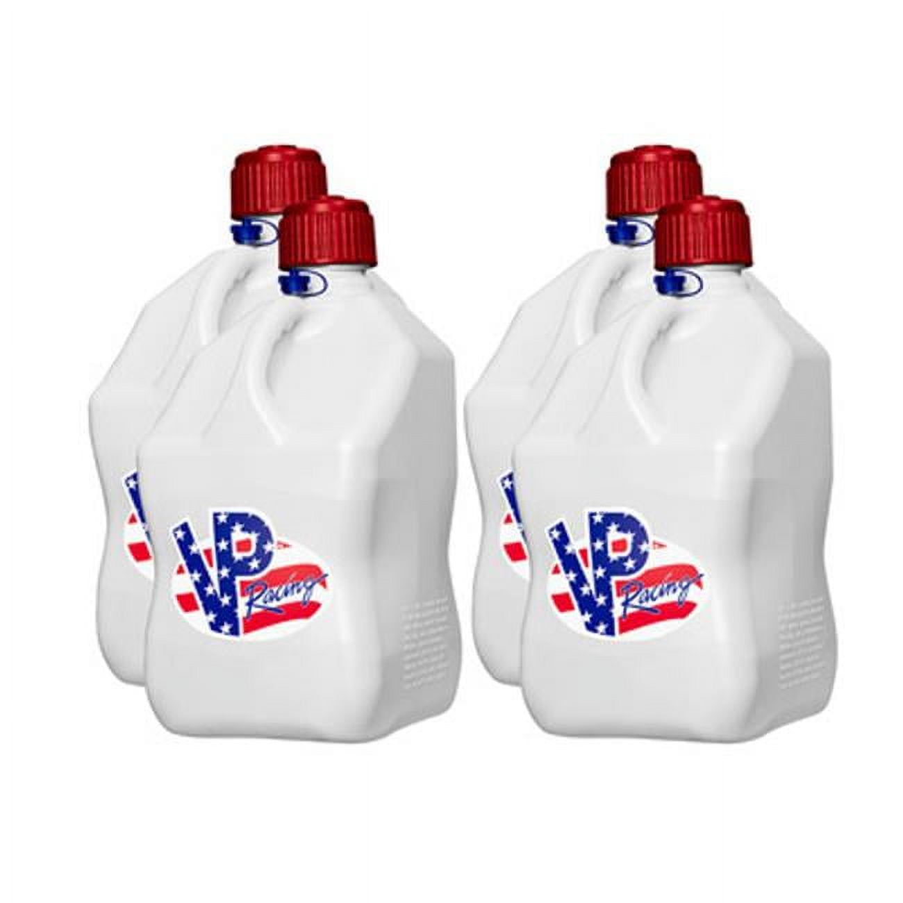VP Fuel Containers 5.5 gal Patriotic Square Motorsports Jug - Case of 4