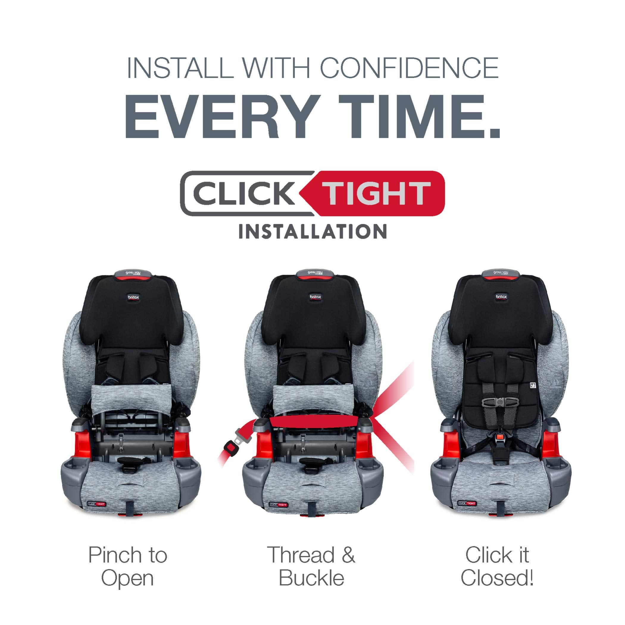 Britax Grow ClickTight Harness 2 Booster Seat