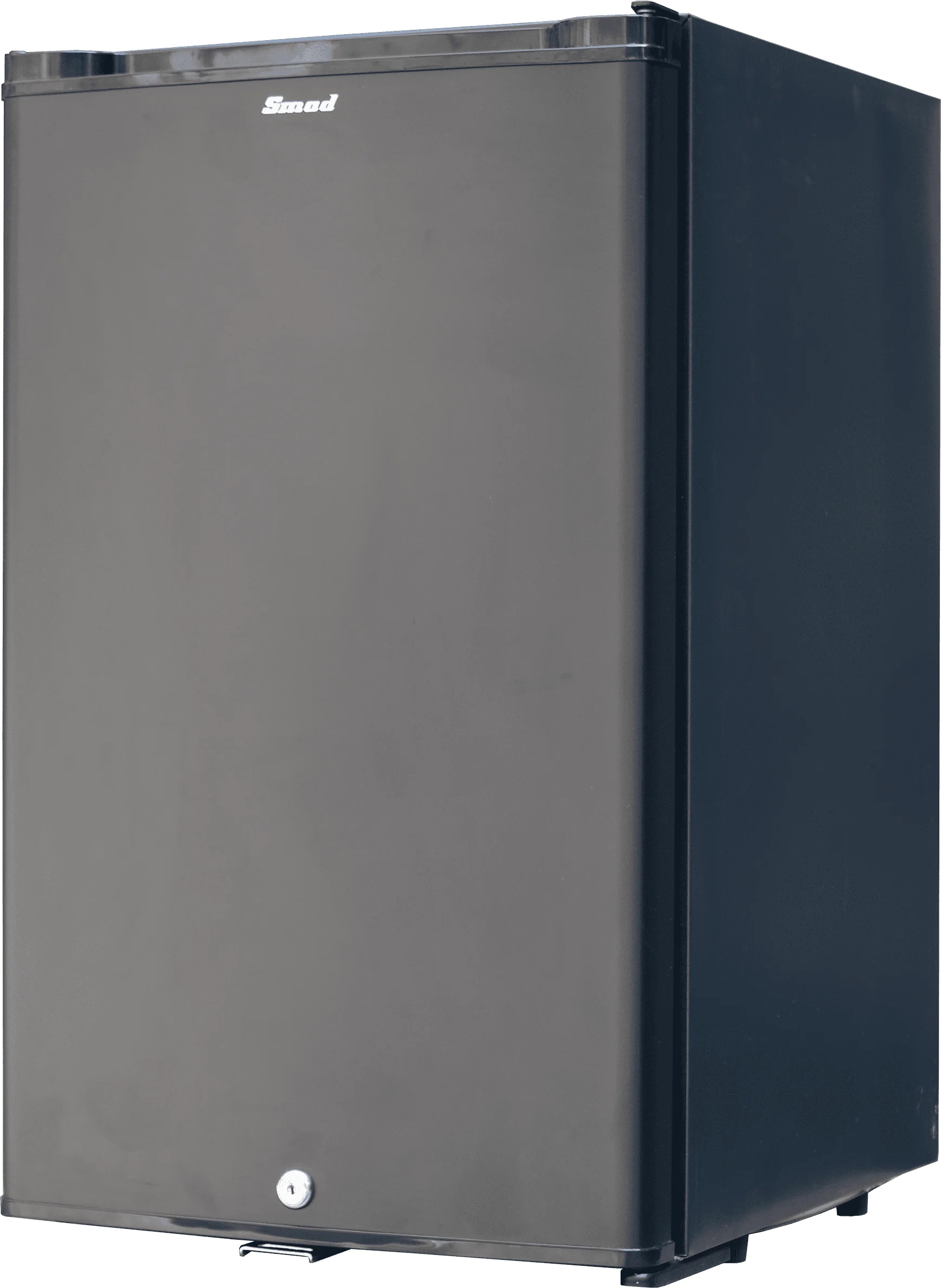 SMETA 1.7 Cu ft Portable Absorption Mini Fridge No Noise with Lock, Adjustable Foot, Reversible Door