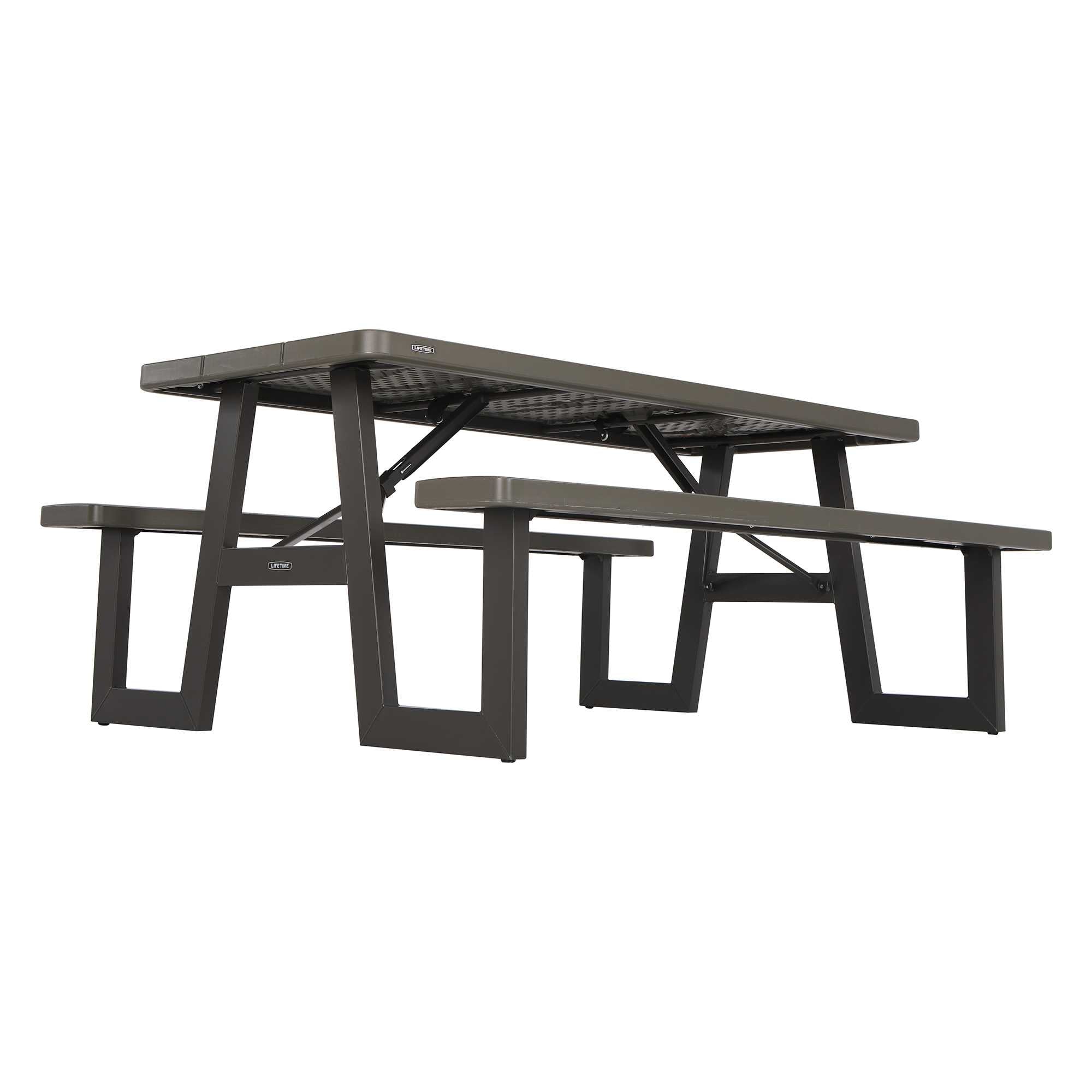 Lifetime 6-Foot W-Frame Folding Picnic Table, 60233
