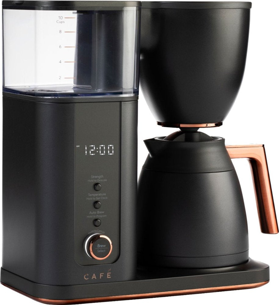 Café - Smart Drip 10-Cup Coffee Maker with WiFi - Matte Black