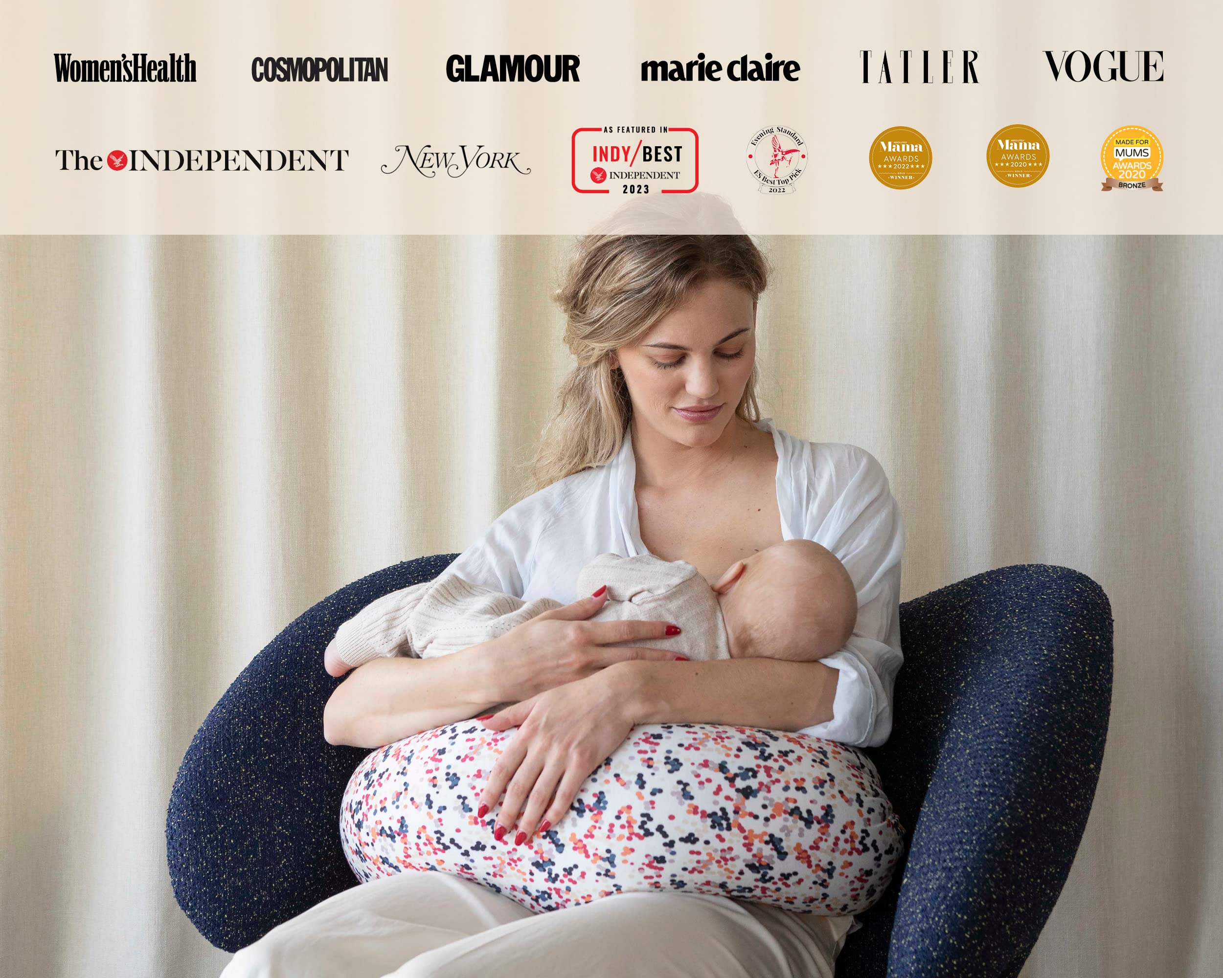 bbhugme Adjustable Nursing Pillow Breastfeeding