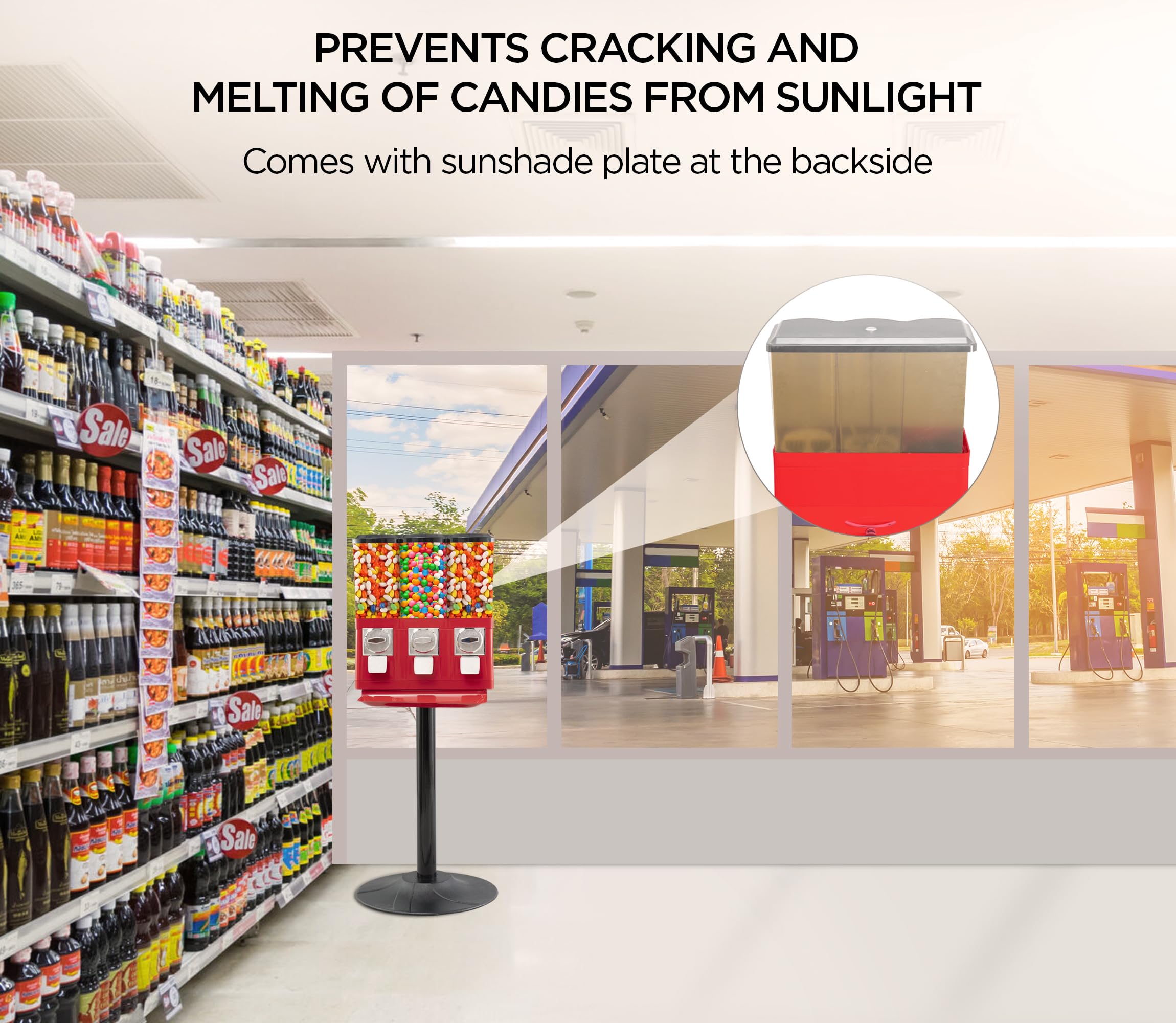 Machines Dispenser Commercial Removable Canisters