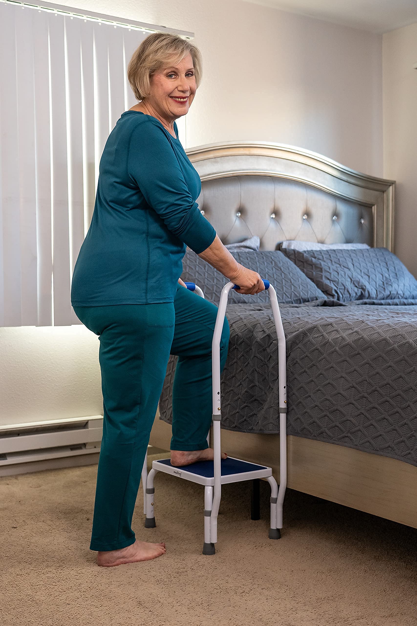 Step2Bed Elderly Adjustable Height Prevention