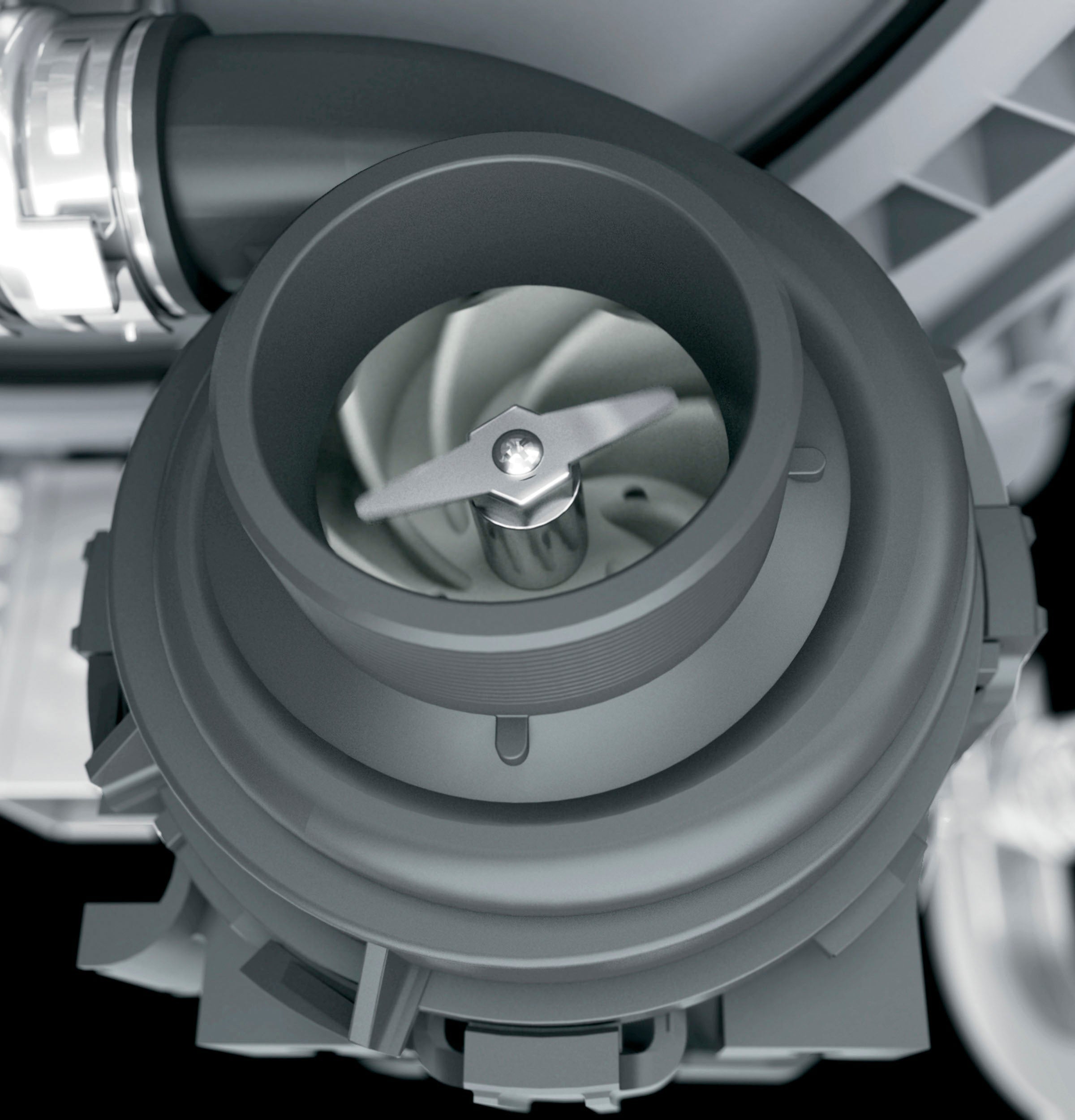 GE Profile- Hidden Control Built-In Dishwasher with Stainless Steel Tub, Fingerprint Resistance, 3rd Rack, 45 dBA - Stainless steel