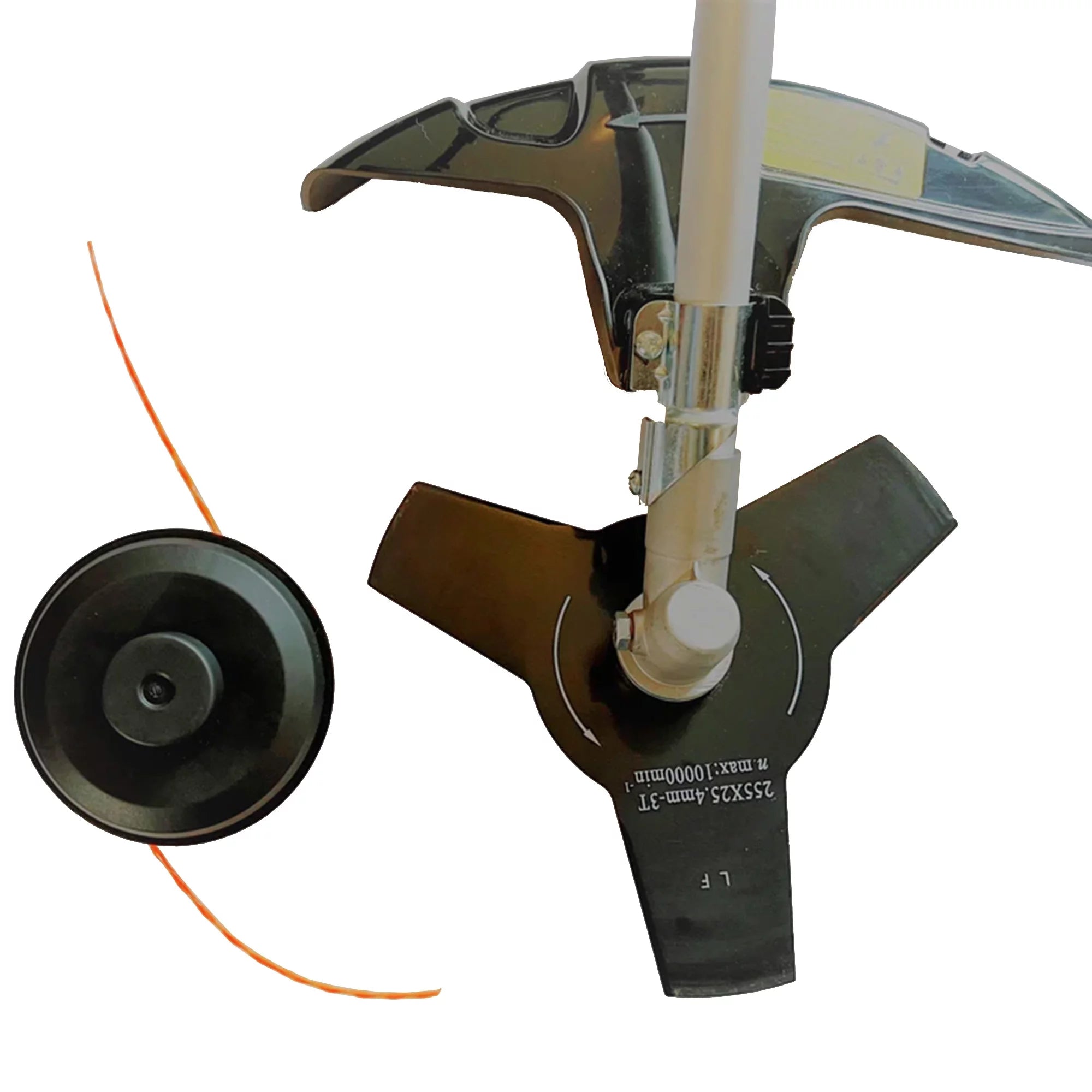 SENIX 31 cc 4-Cycle Gas Powered 10-in Brush Cutter/17.7-in Cutting Swatch, Bump Feed, GTBCU4QL-M