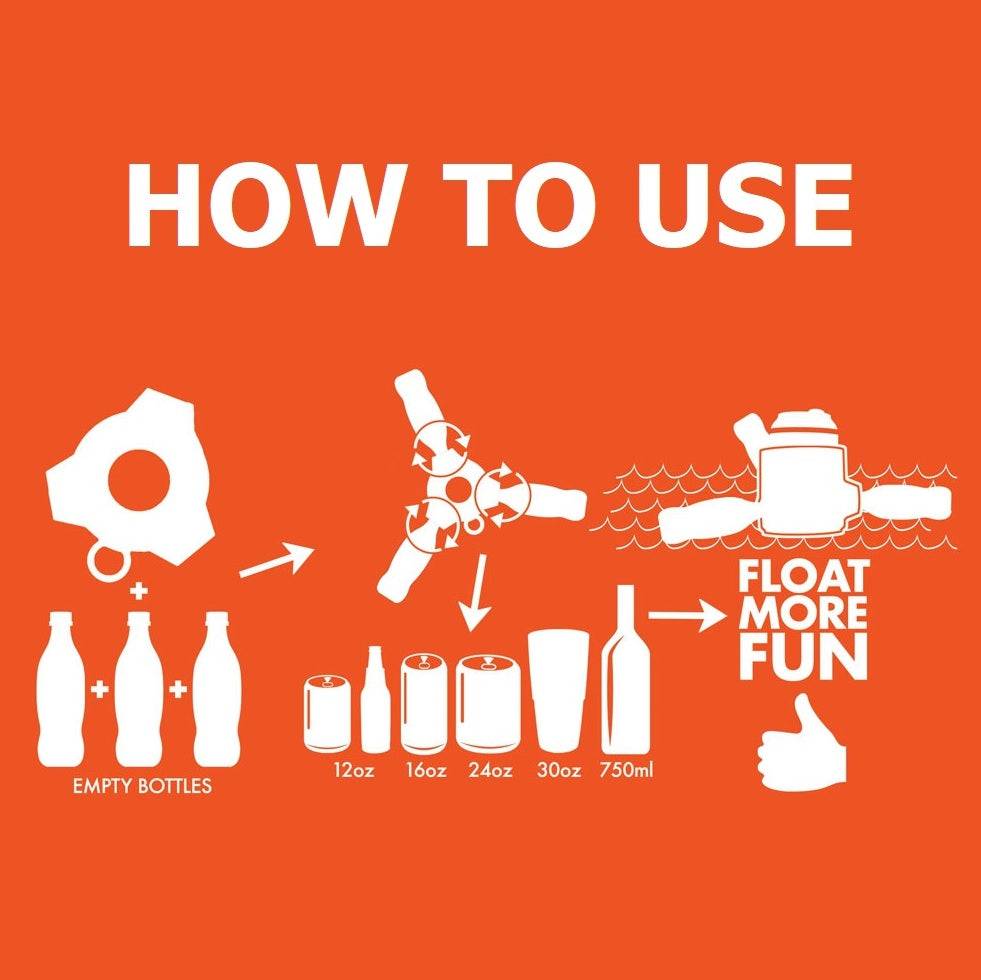 Thirst Mateâ¢ Unsinkable Drink Float