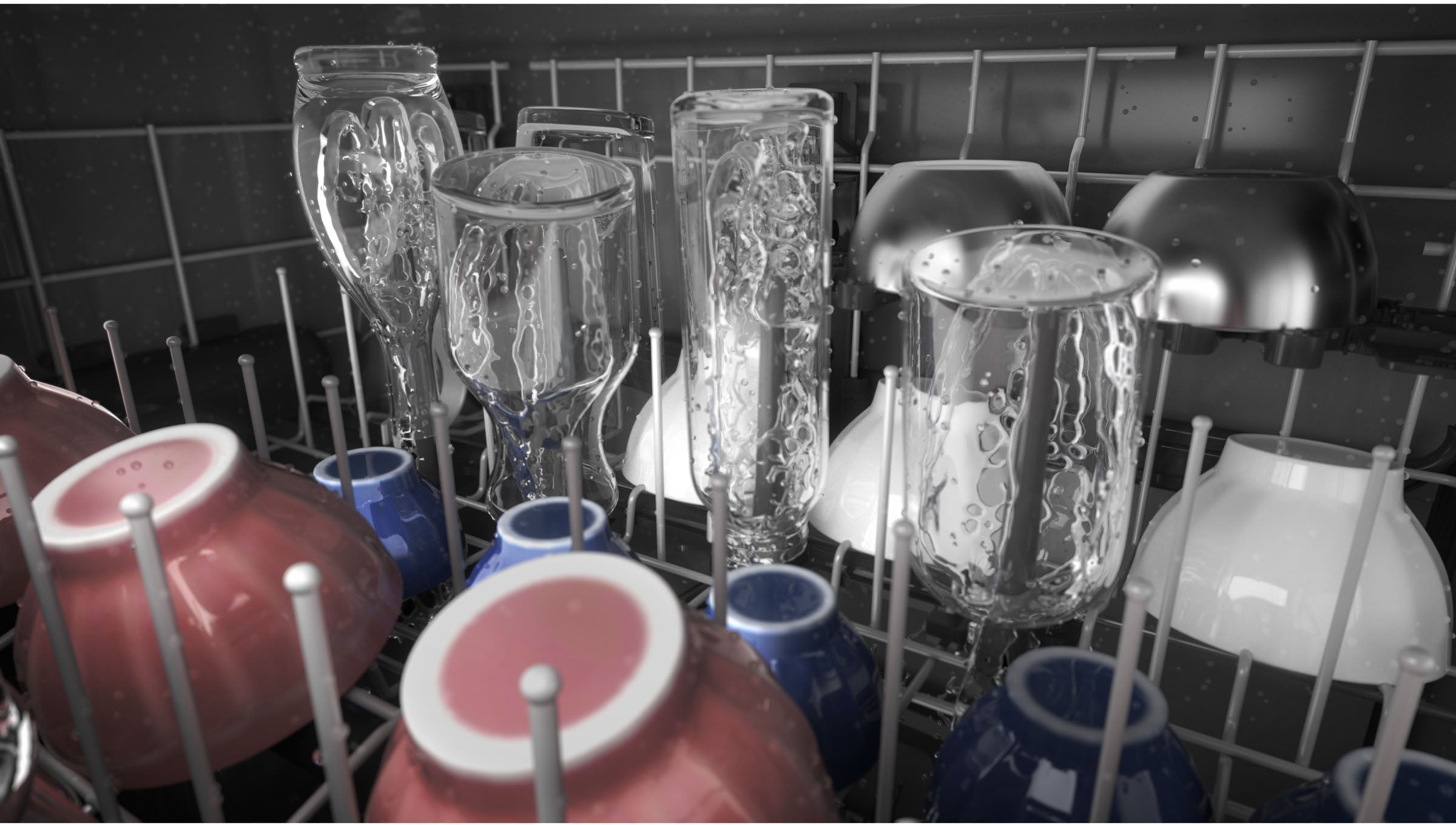 GE - Top Control Built-In Dishwasher with 3rd Rack, 50 dBA - Stainless steel