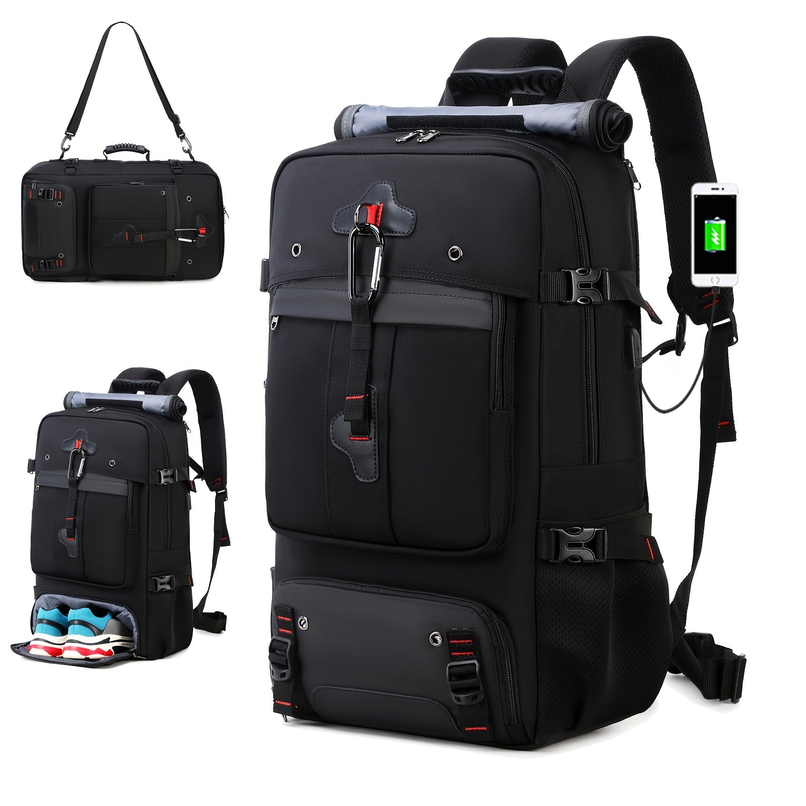 50L Large Capacity Hiking Backpack