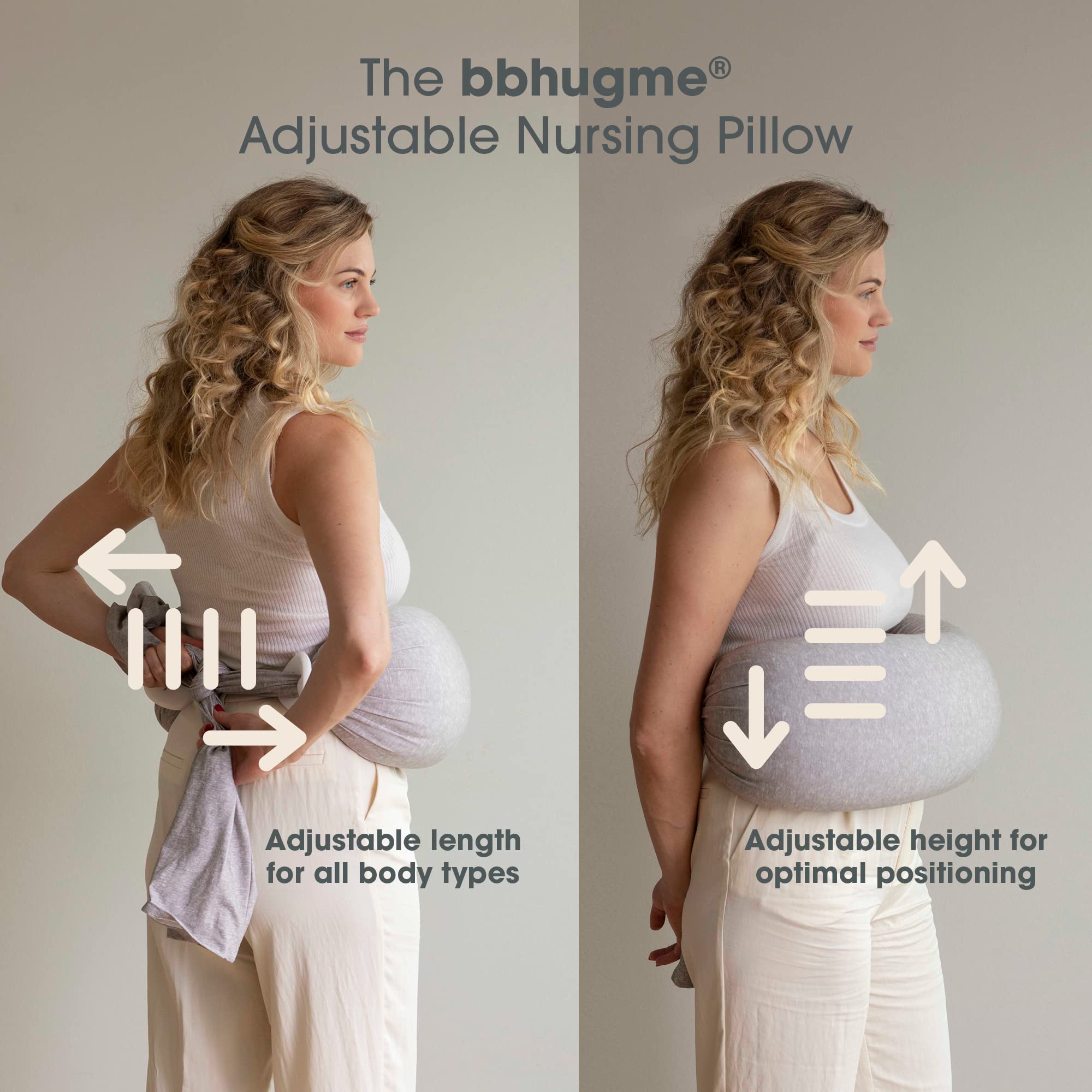 bbhugme Adjustable Nursing Pillow Breastfeeding