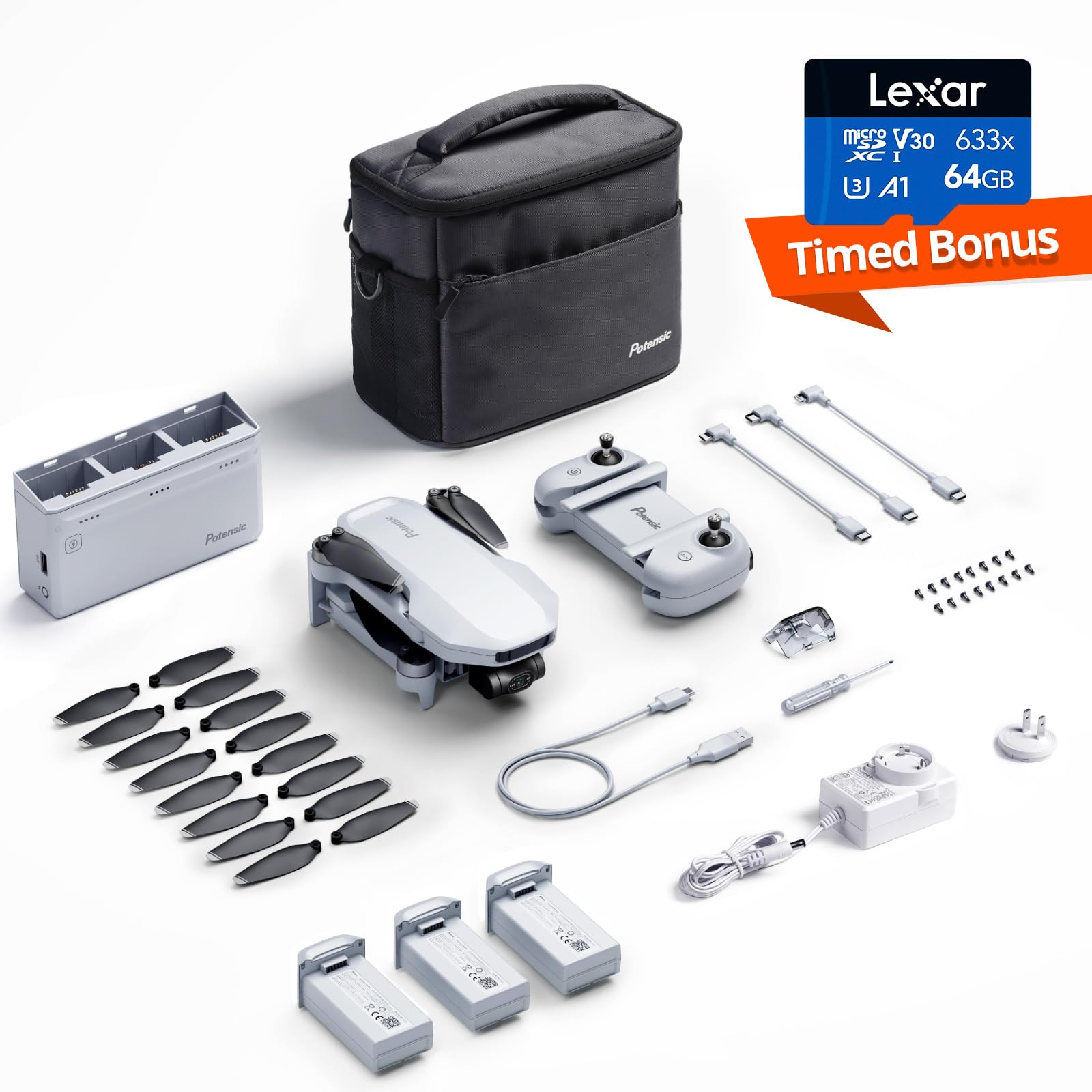 Potensic Transmission QuickShots Lightweight Beginners