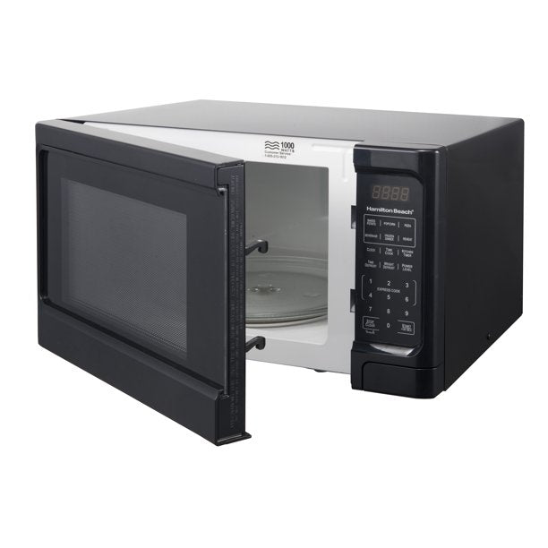 Hamilton Beach 1.1 Cu. Ft. Black Digital Microwave Oven