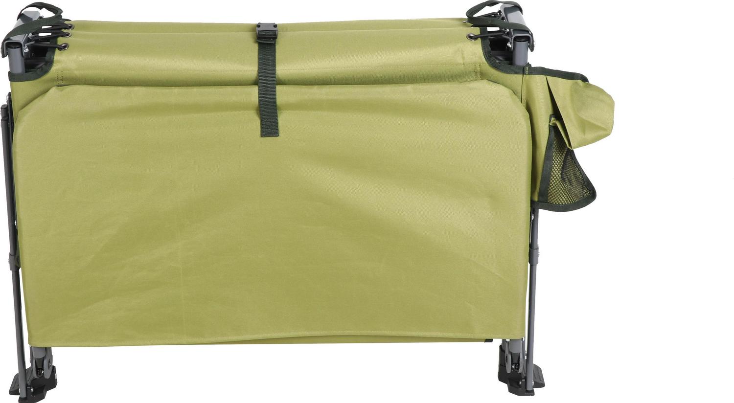 Ozark Trail Adult Quick Fold Speedy Camp Cot， Green， 79 x 33 x 16