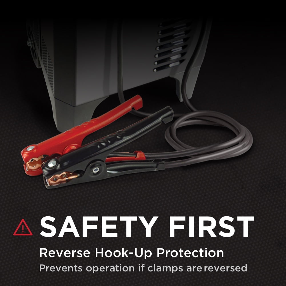 Schumacher 10/25/50/250A 6/12V Manual Wheel Charger