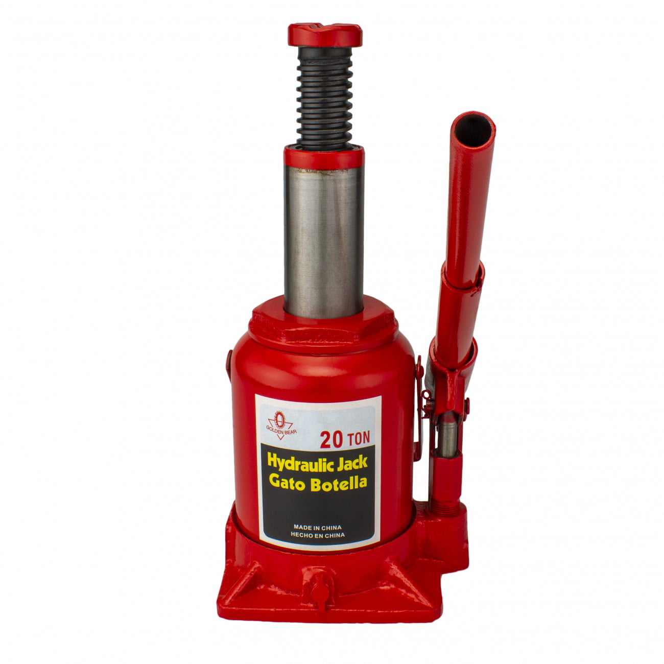 20 Ton Low Profile Bottle Jack Hydraulic Shop Lift Tool