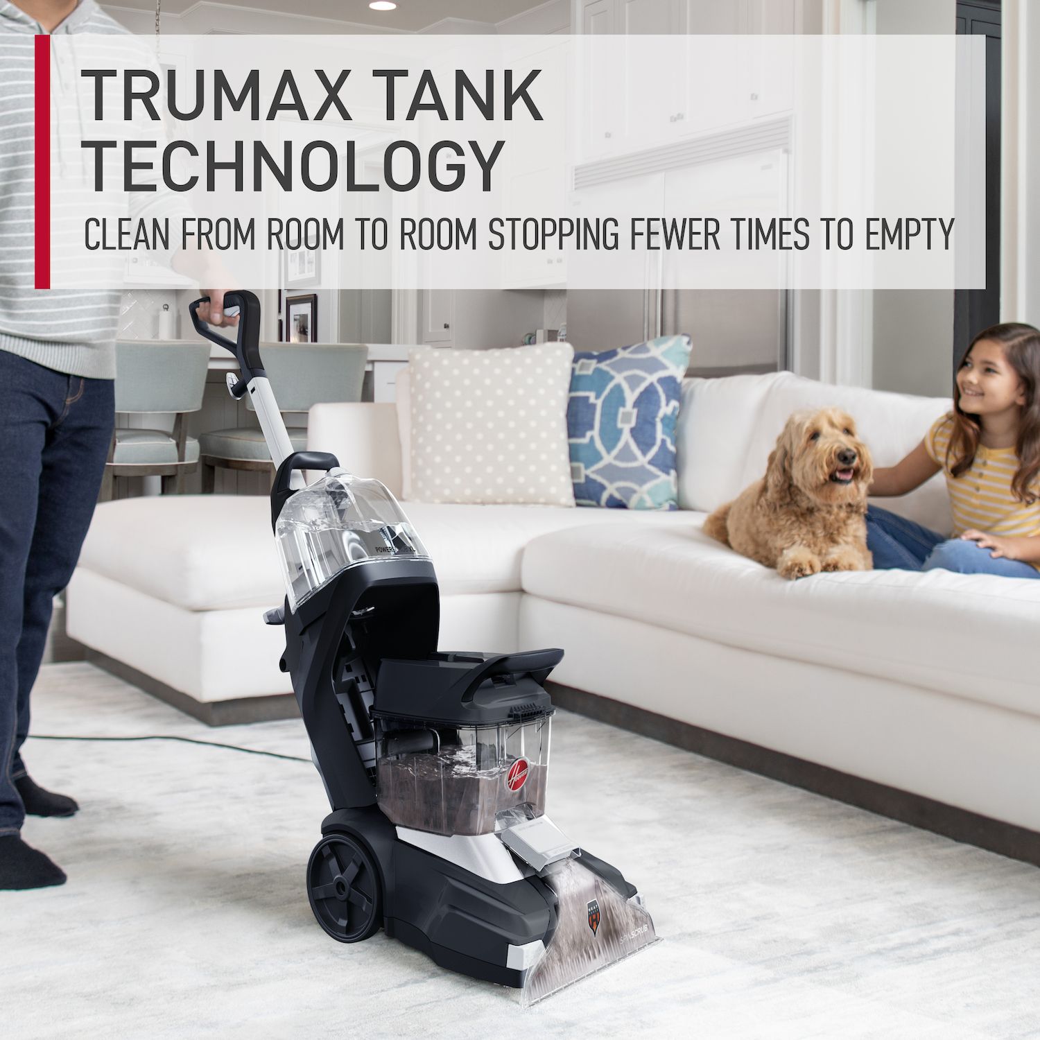 Hoover PowerScrub XL+ Carpet Washer (FH68060)