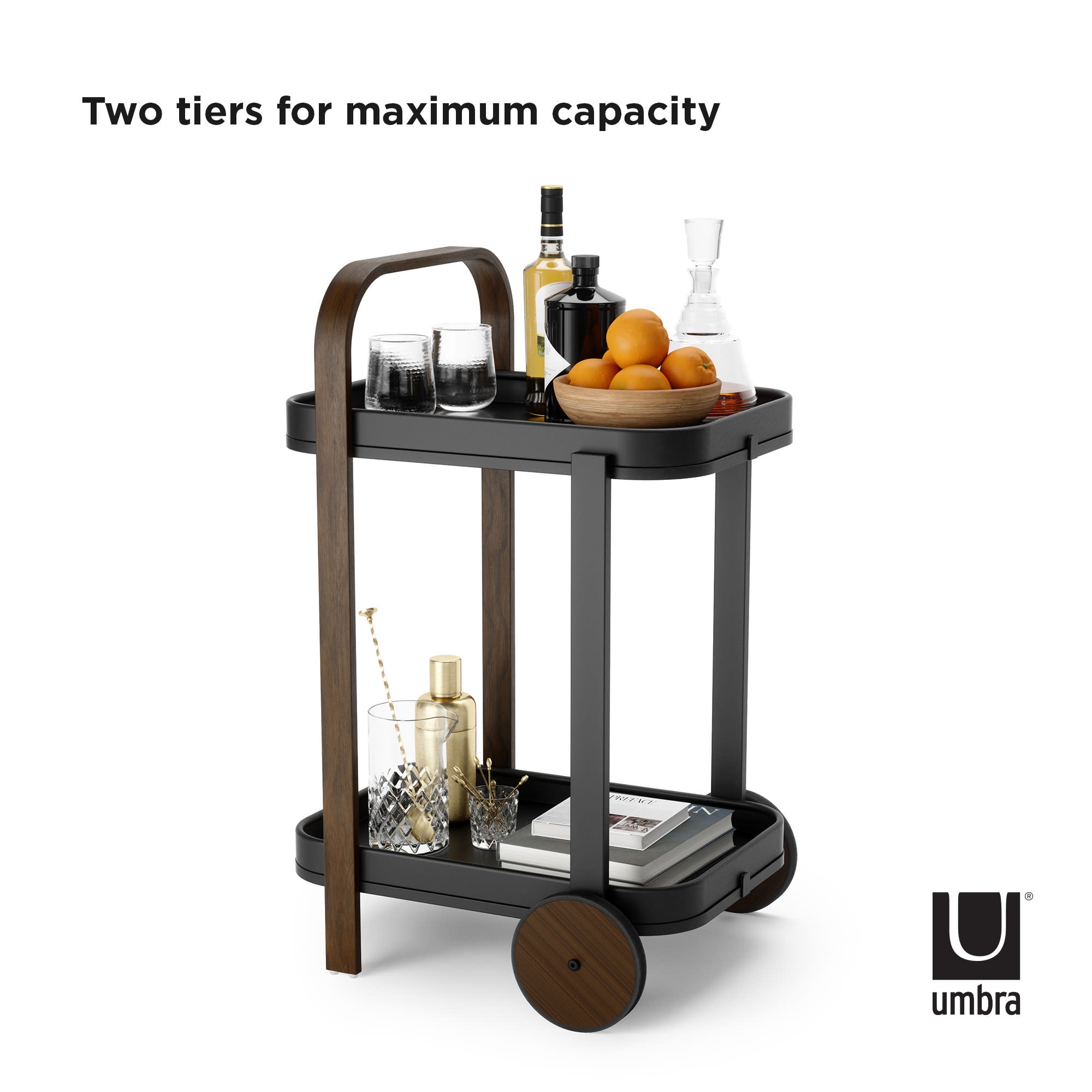 Umbra Bellwood Bar/Serving Cart