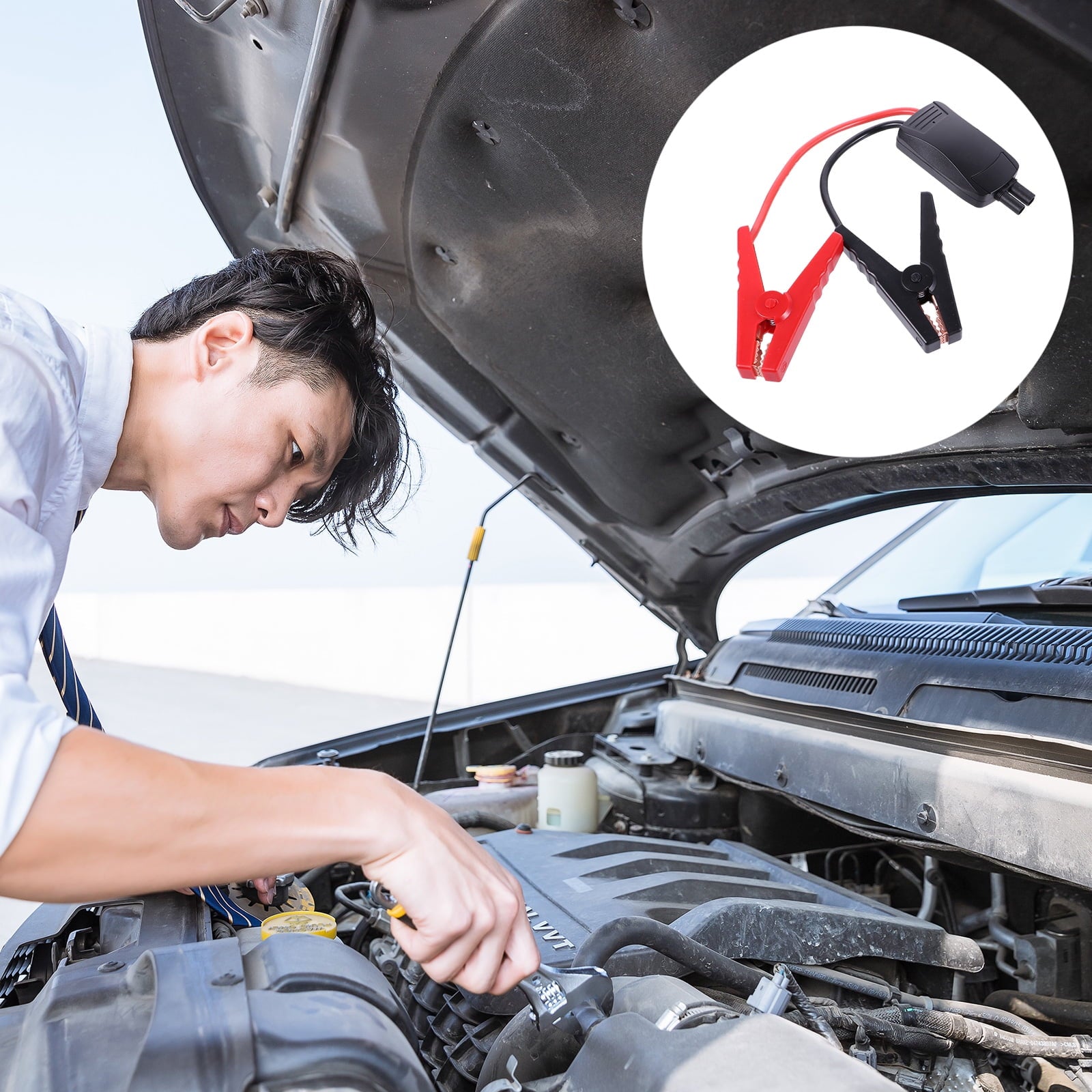 3 Sets of Car Jumper Cables Heavy Duty Booster Cables