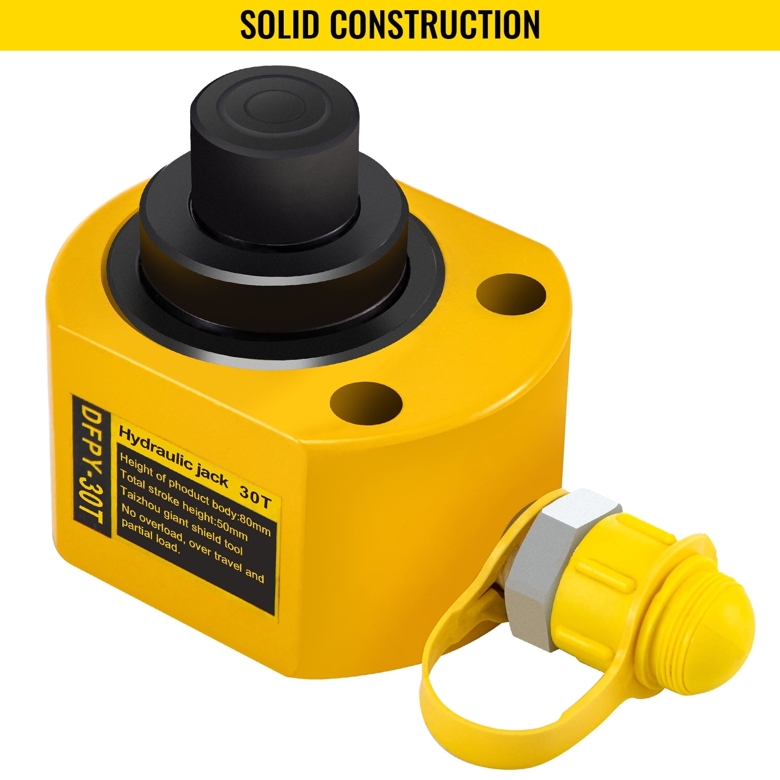 VEVOR Hydraulic Cylinder Jack, Hollow Ram Jack 30 Ton 2