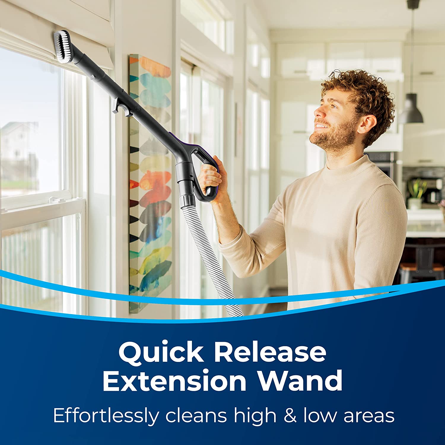 Bissell CleanView Compact Turbo Upright Vacuum， 3437F