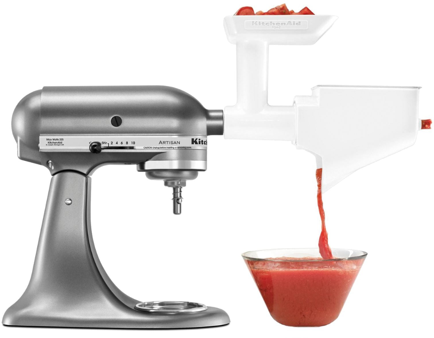 KitchenAid Artisan Series Tilt-Head Stand Mixer -Metallic Chrome