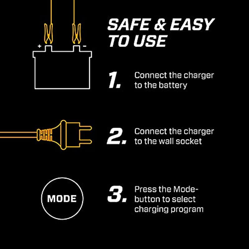 CTEK - 40-206 MXS 5.0 Fully Automatic 4.3 amp Battery Charger and Maintainer 12V