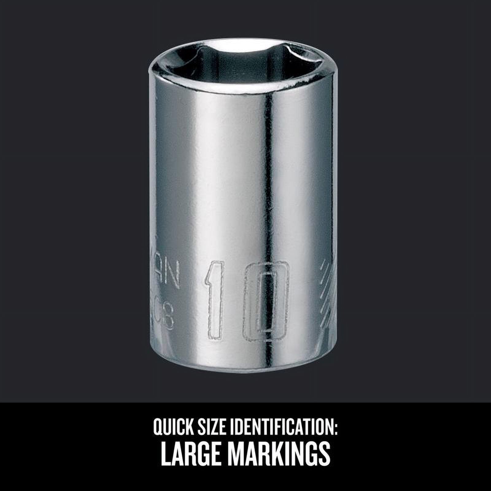 Craftsman 1/4 & 3/8 & 1/2 in. drive SAE 6 and 12 Point Socket Set 299 pc