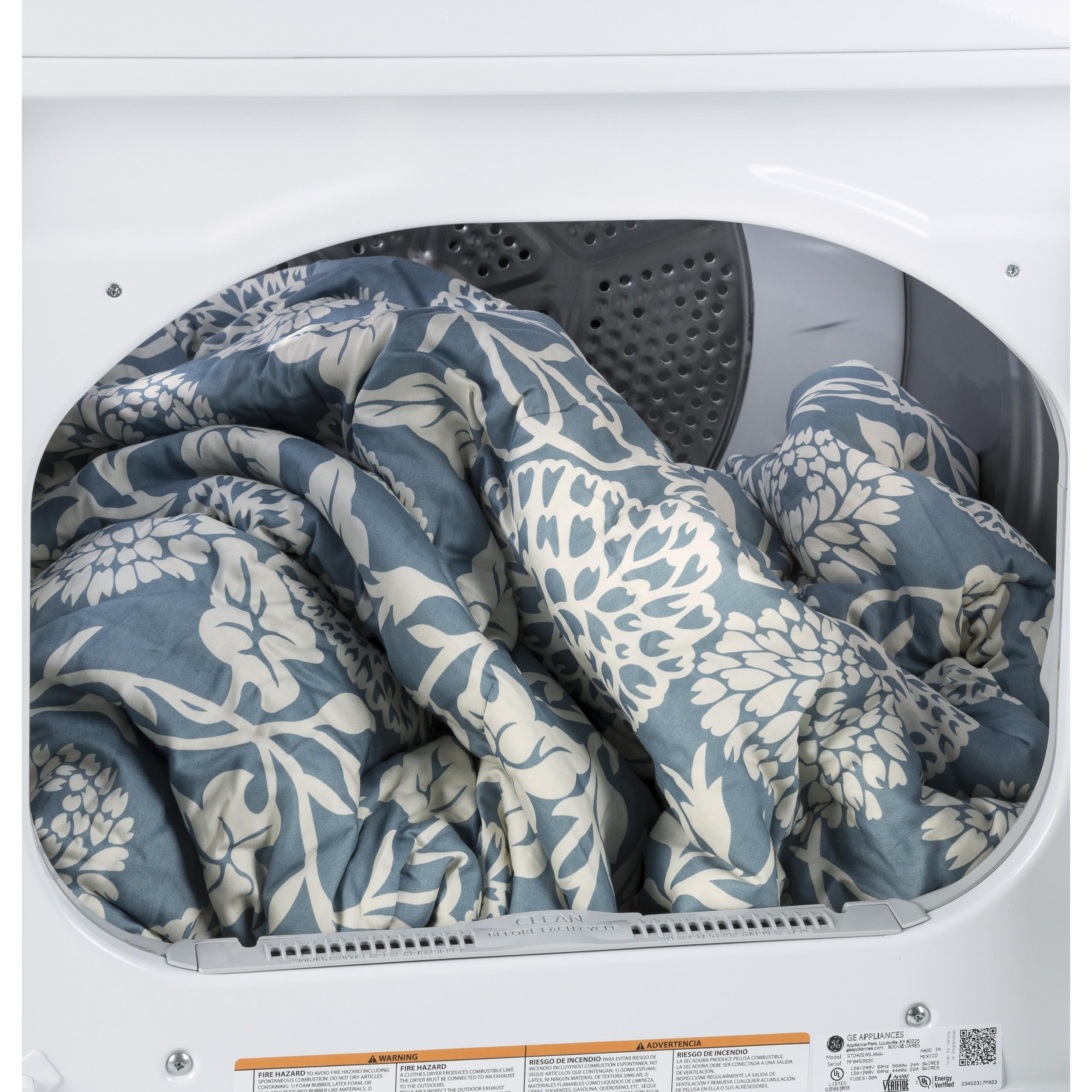 GE 7.2 cu. ft. Electric Dryer GTD42EASJWW