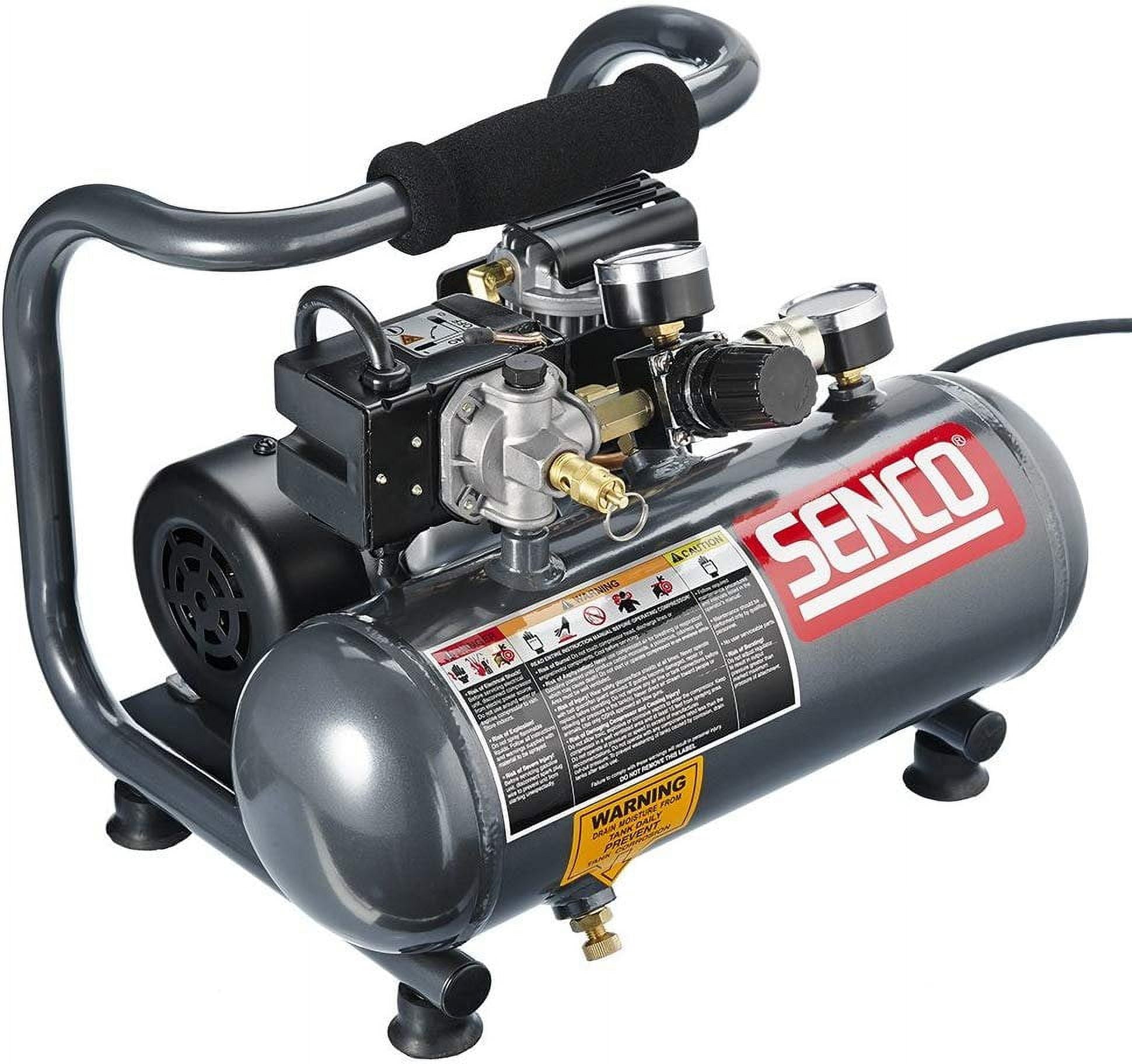 SENCO PC1010 Trim Air Compressor, 1 gal Tank, 115 V