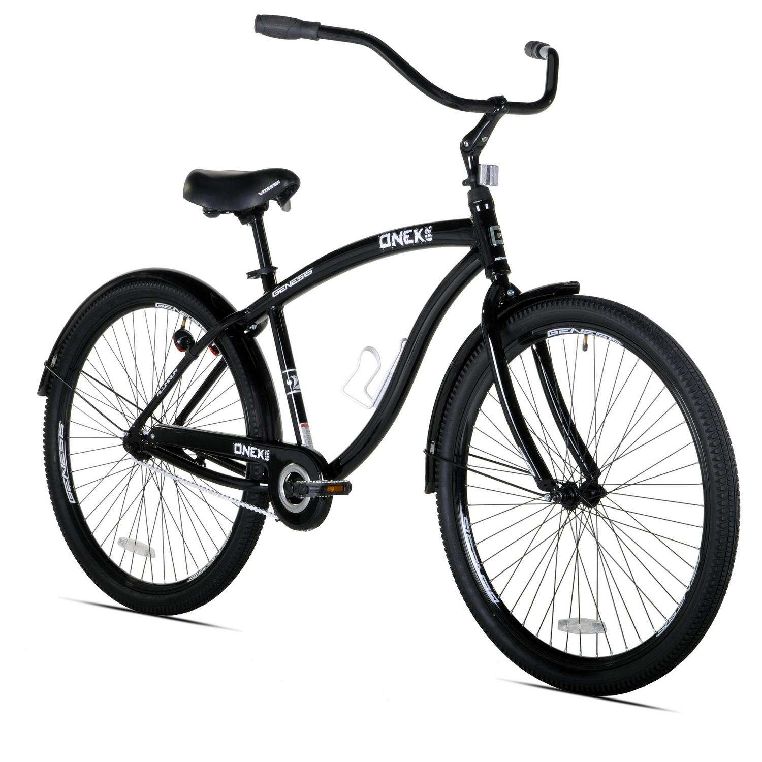 Genesis 29 Onex Cruiser Mens Bike， Black