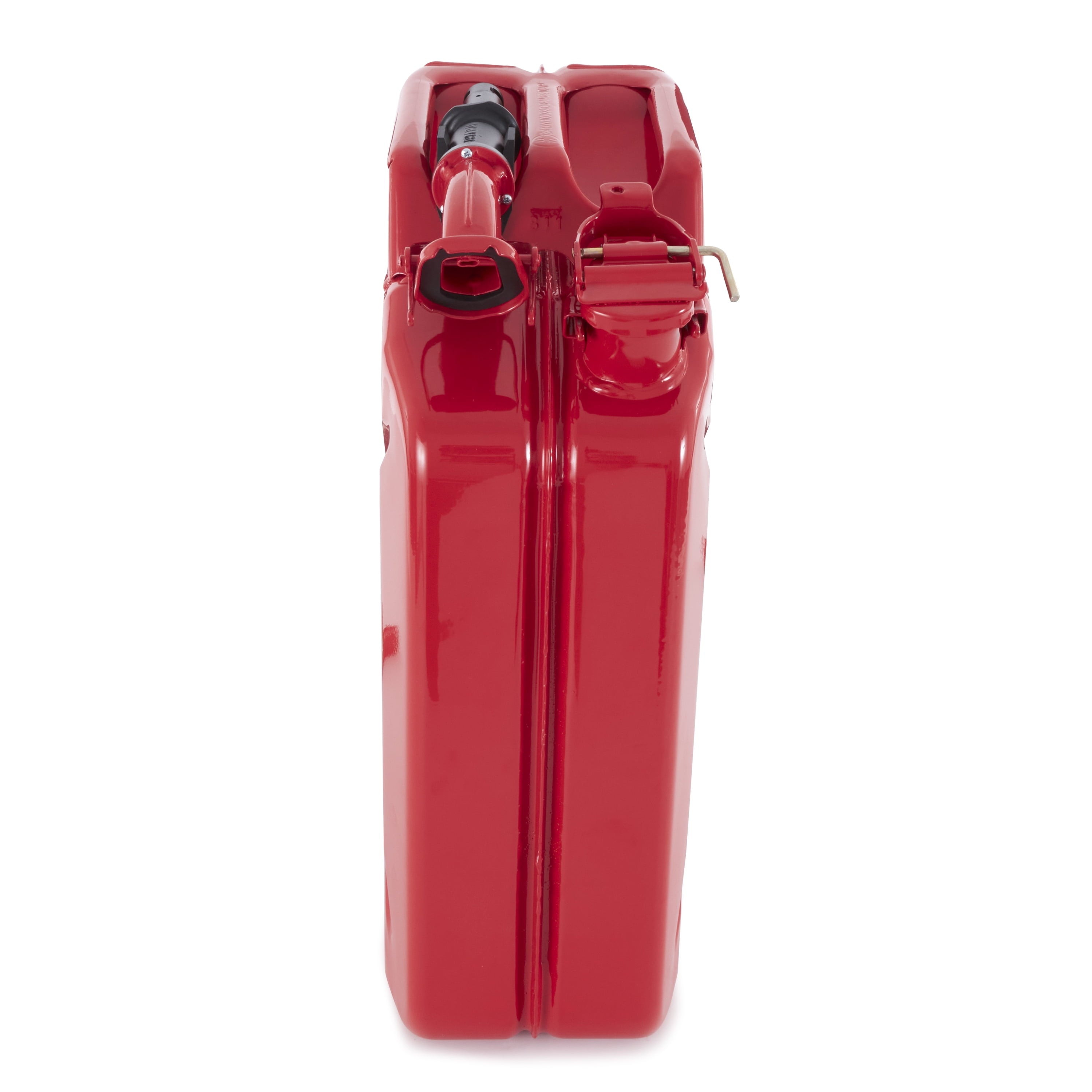 Wavian 3009 5.3 Gallon 20 Liter Authentic CARB Jerry Can with Spout, Red (4 Pack)