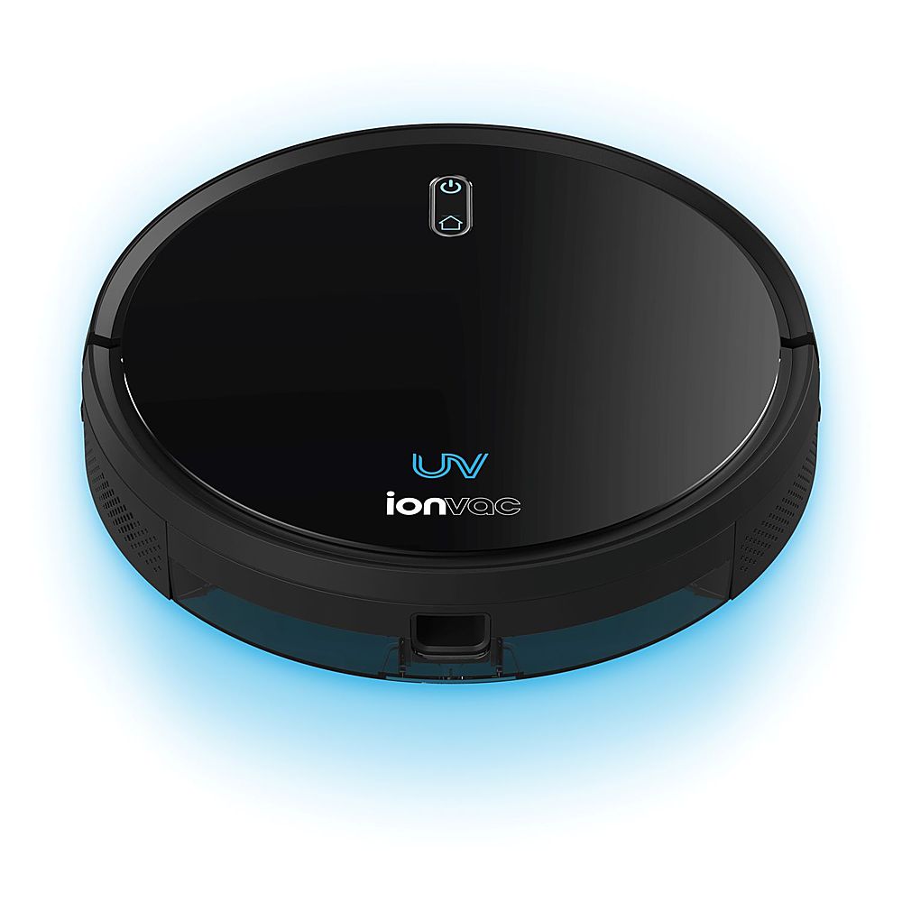 Tzumi - ionvacUV UltraClean Robovac With Smart Mapping and Sanitizing UV Light - Black