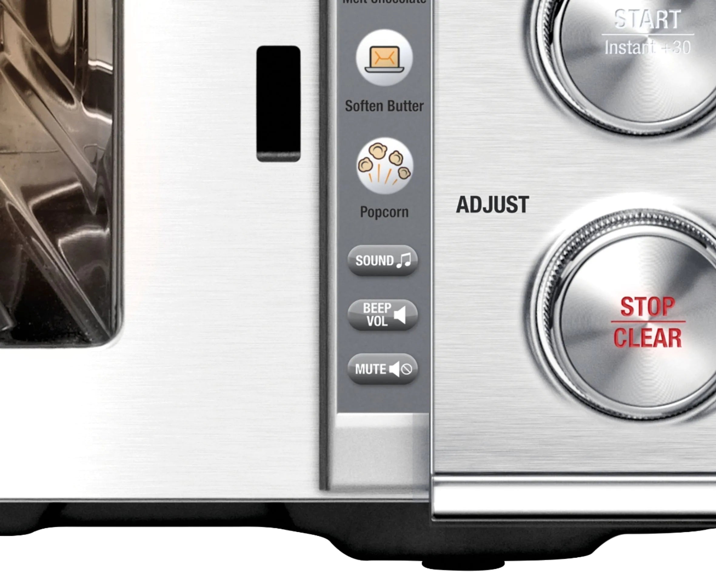 Breville - BMO650BSS1BUC1 - the Compact Wave™ Soft Close 0.9 Cu. Ft. Microwave