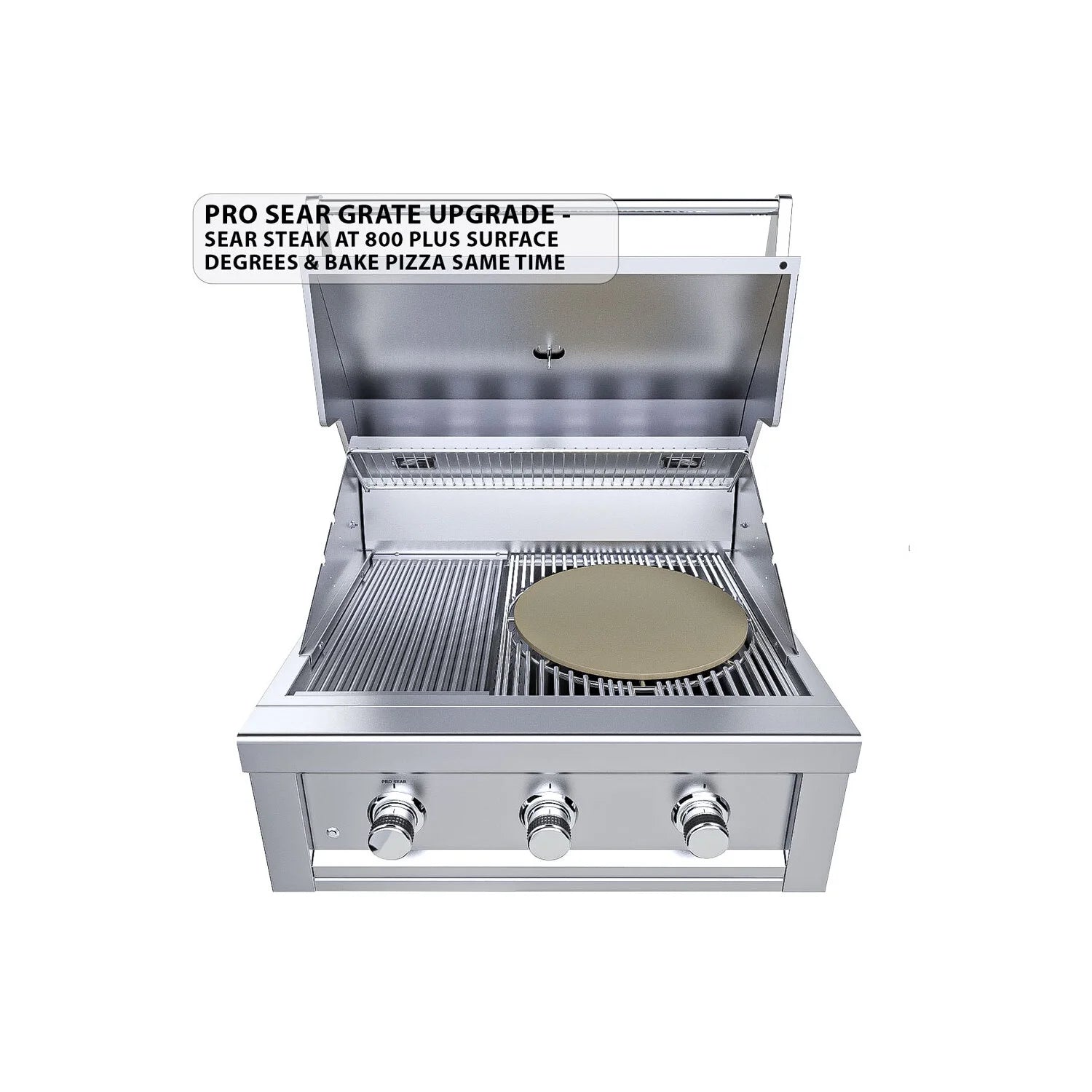 Ruby 3 Burner Pro-Sear 30