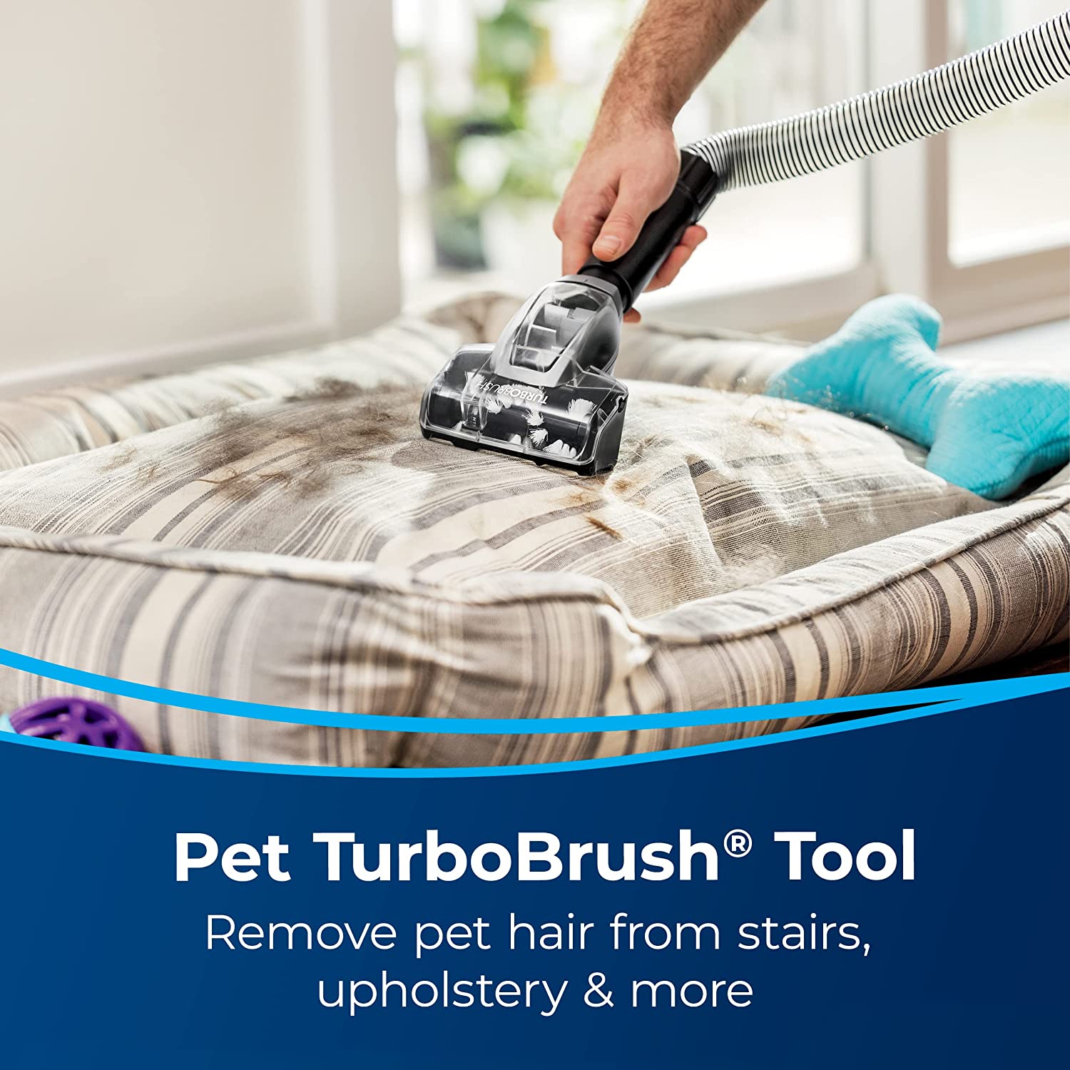 Bissell CleanView Compact Turbo Upright Vacuum， 3437F