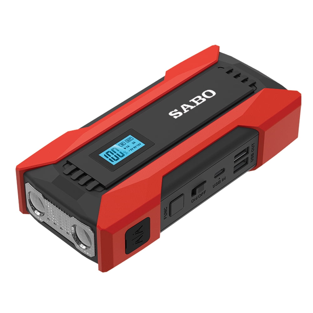 SABO 1200A Car Jump Starter Boost Your Automobile Battery and Your Devices