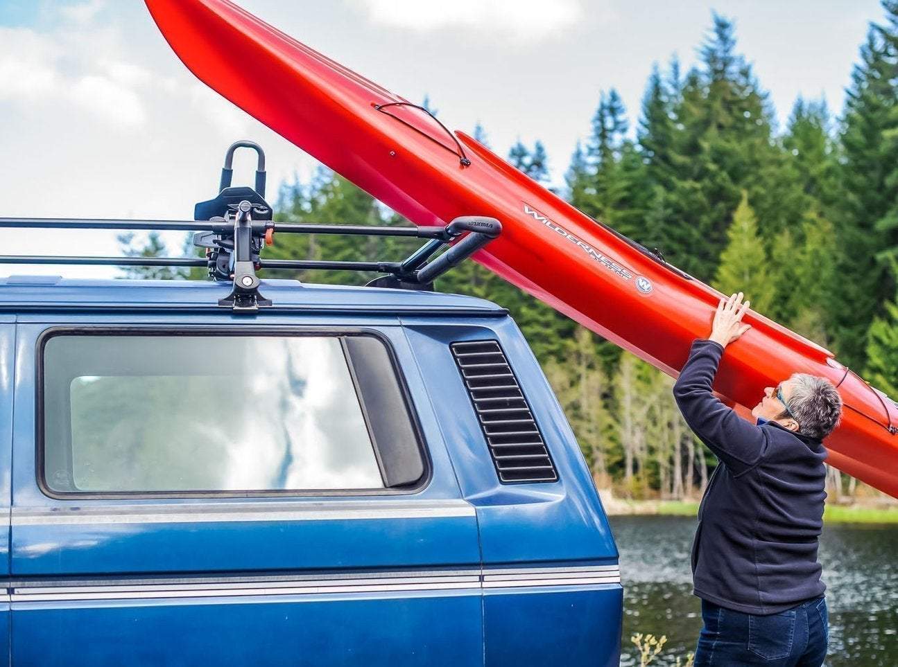 YAKIMA ShowDown Load-Assist Kayak & SUP Carrier Mount - 8004081