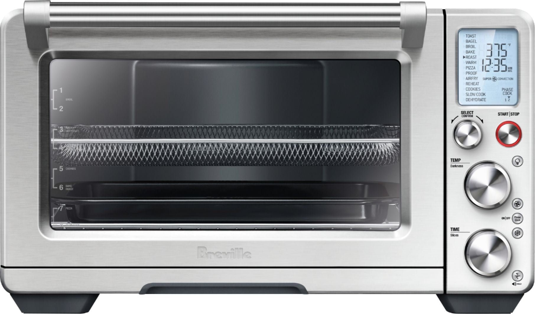Breville Smart Oven Air Fryer Pro Convection Toaster/Pizza Oven - Stainless Steel