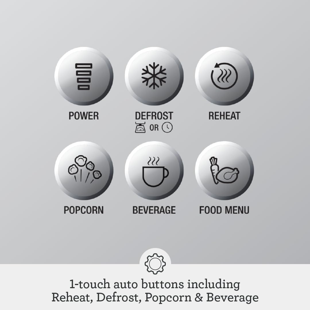 Breville BMO650SIL1BUC1 Compact Countertop Microwave