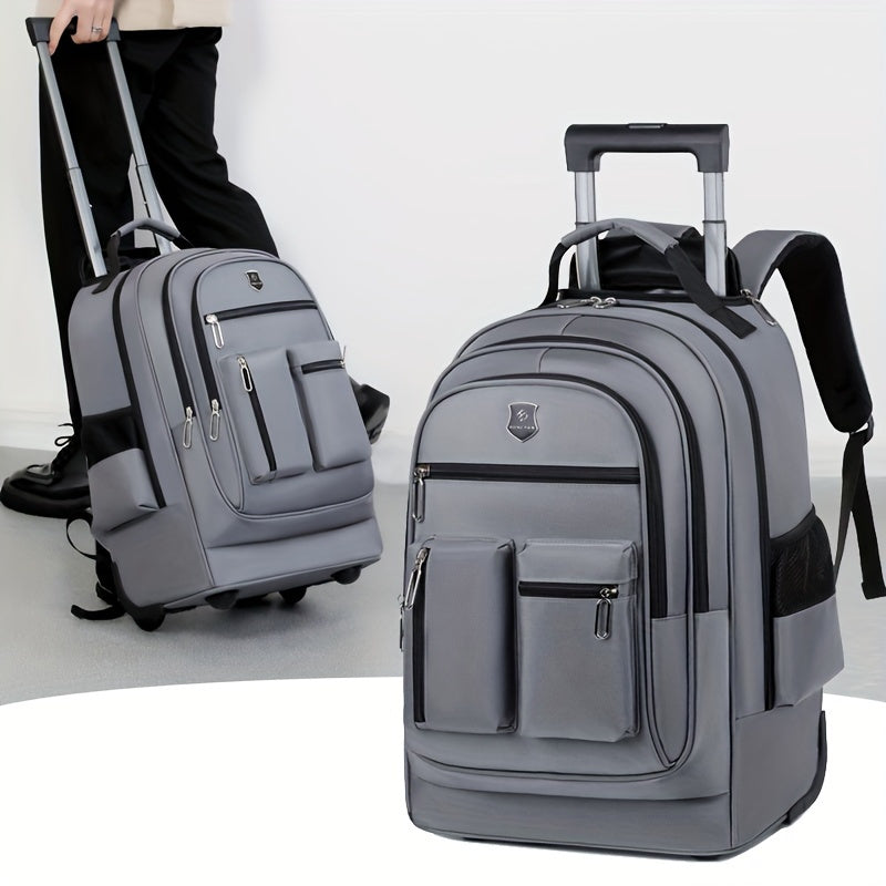 Large Capacity Wheeled Travel Backpack