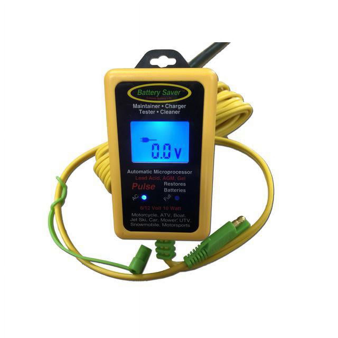 Battery Saver 6 & 12 Volt Micro-Maintainer, Charger and Tester (10 Watt) 1000