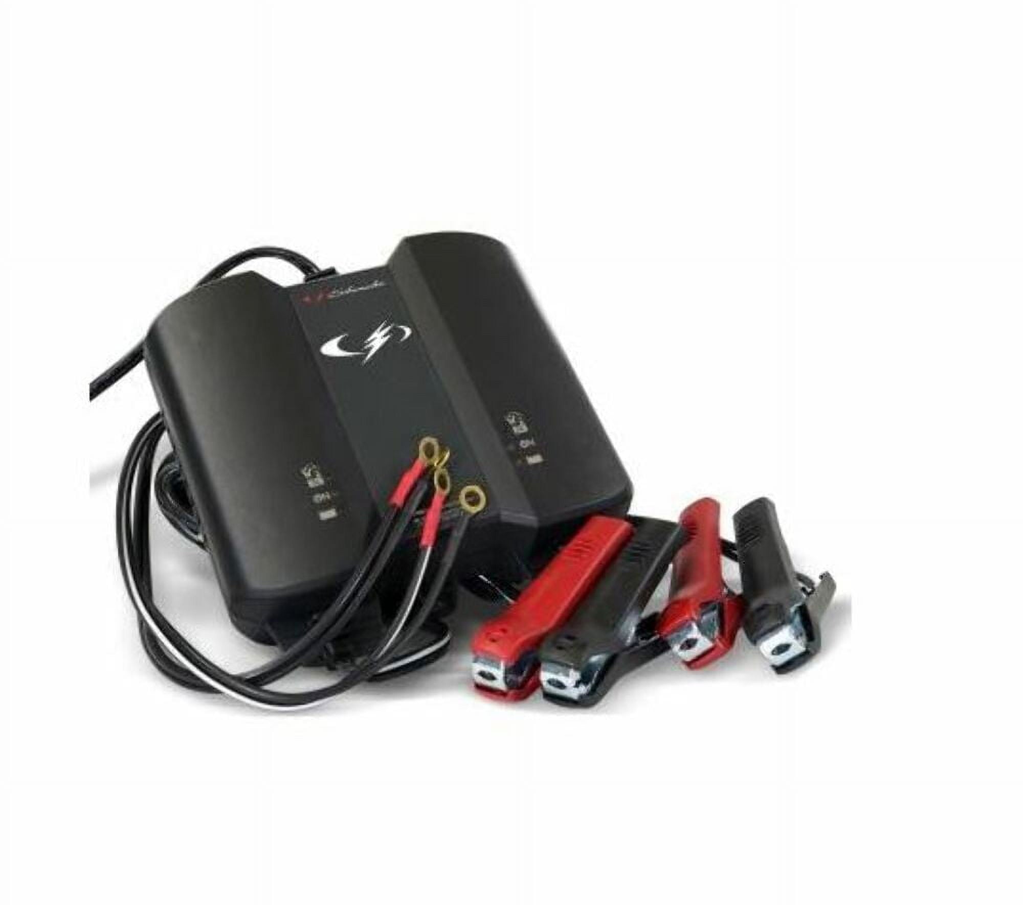 Schumacher Electric 2-Bank 2A Battery Charger/Maintainer 6V/12V