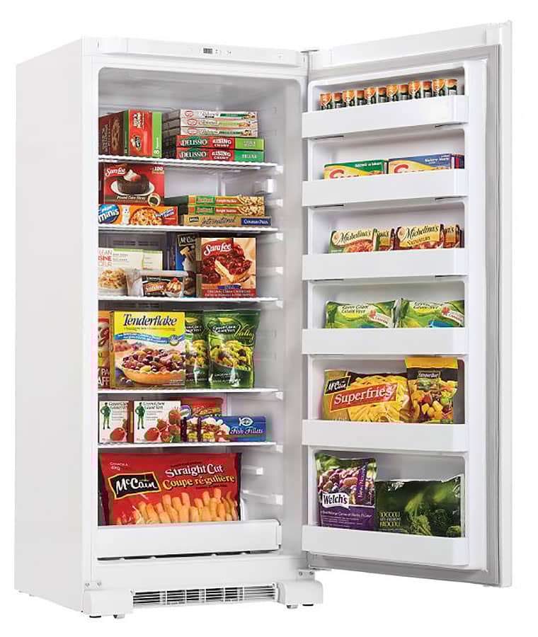 Danby Designer 16.7 Cu. Ft. White Garage Ready Upright Freezer