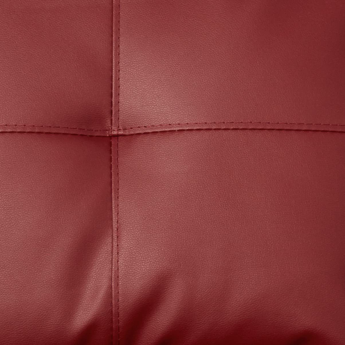 Beverly Fine Furniture Left Facing Russes Sectional Sofa Set With Ottoman, RED