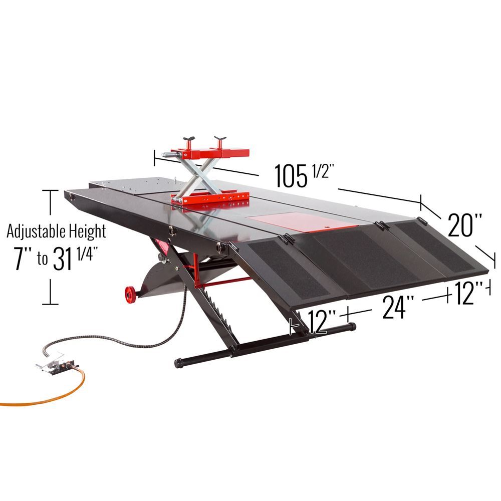 Black Widow BW-PROLIFT-HDXW-ATV ProLift ATV Lift Table and Center Jack