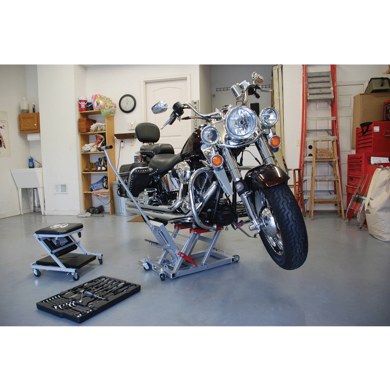 Pro-Lift T-2152 Hydraulic Motorcycle Jack, 1500 lb. Capacity