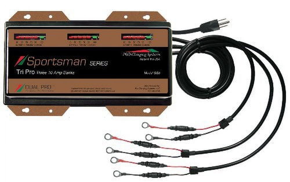 Dual Pro Sportman Series 3 Bank Charger 10 AMP/Bank SS3
